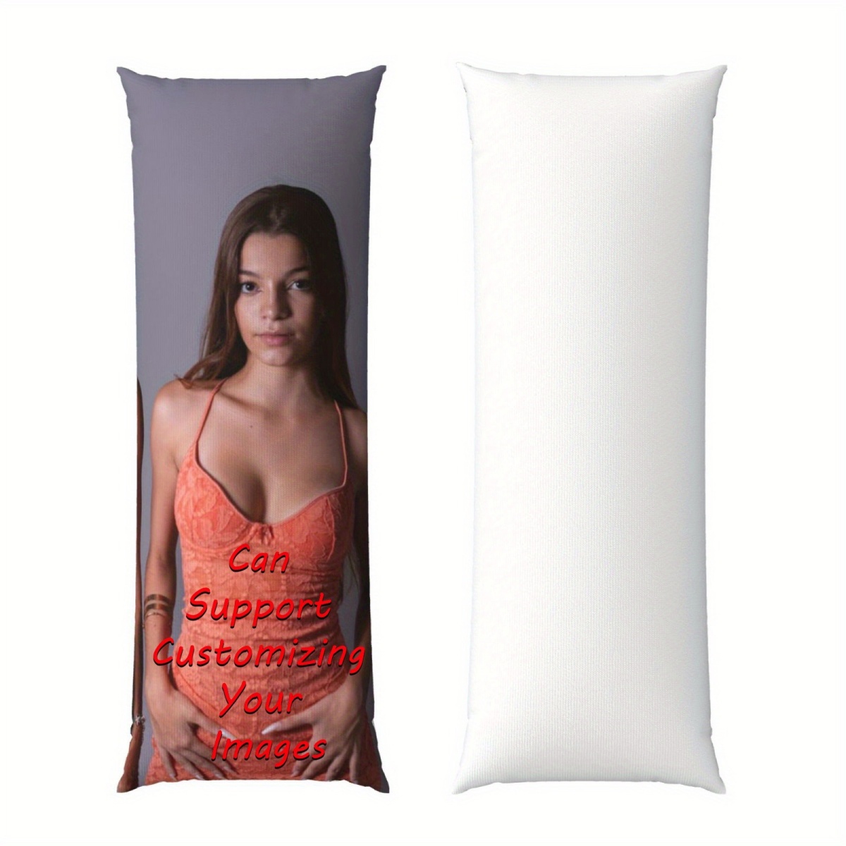 Textiles For Home - 1 Custom Photo Body Pillowcase –