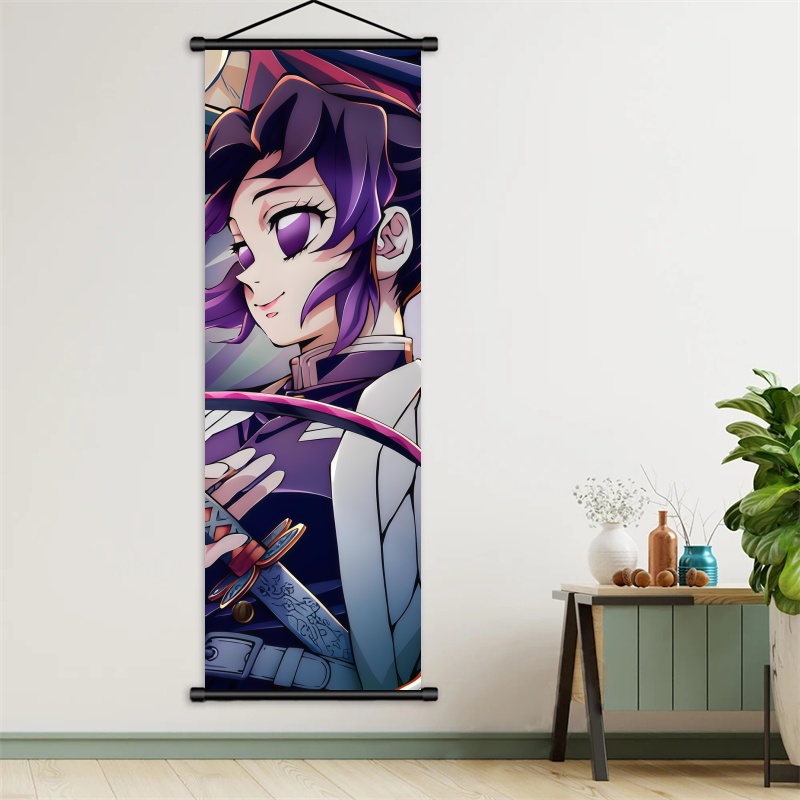 Shinobu Kocho Demon Slayer Art - Textiles For Home review and price
