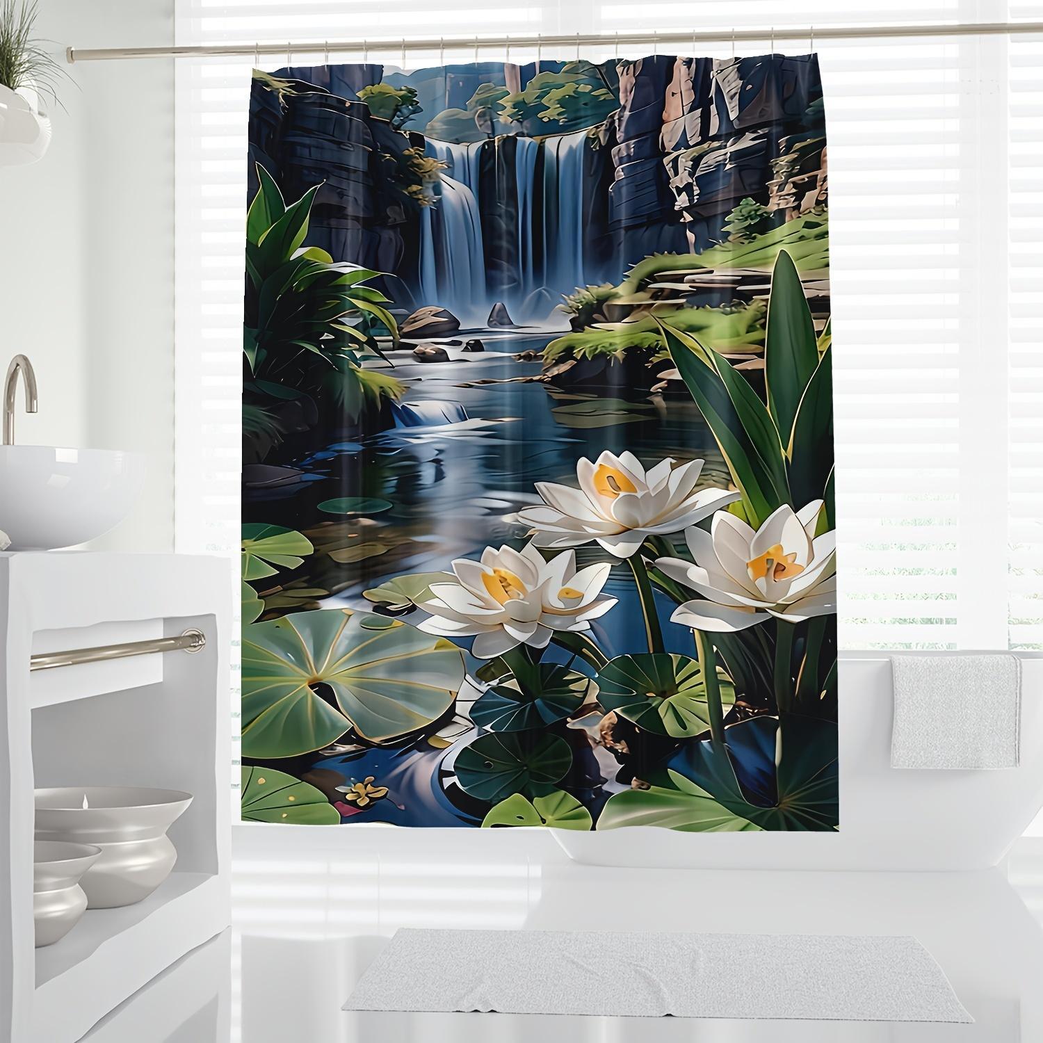 Waterproof Polyester Shower Cu - Home Textiles Luxury Curtains review and price