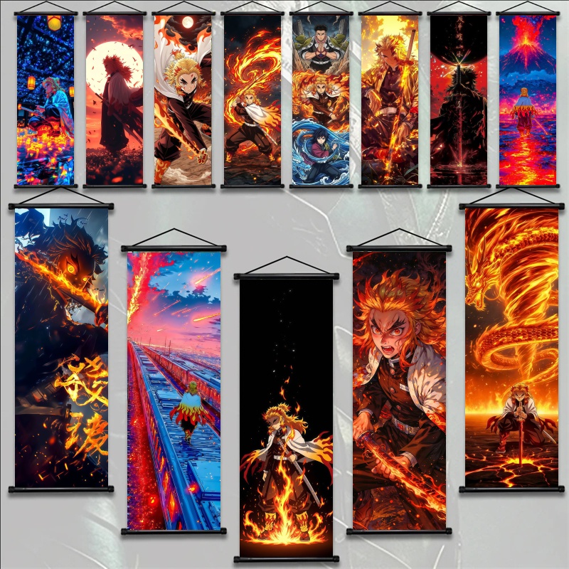 Demon Slayer Kyojuro Rengoku H - Textiles For Home review and price