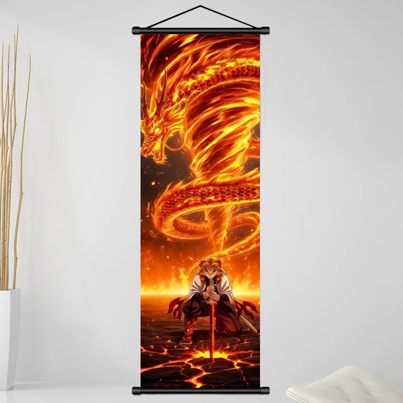 Demon Slayer Kyojuro Rengoku H - Textiles For Home review and price