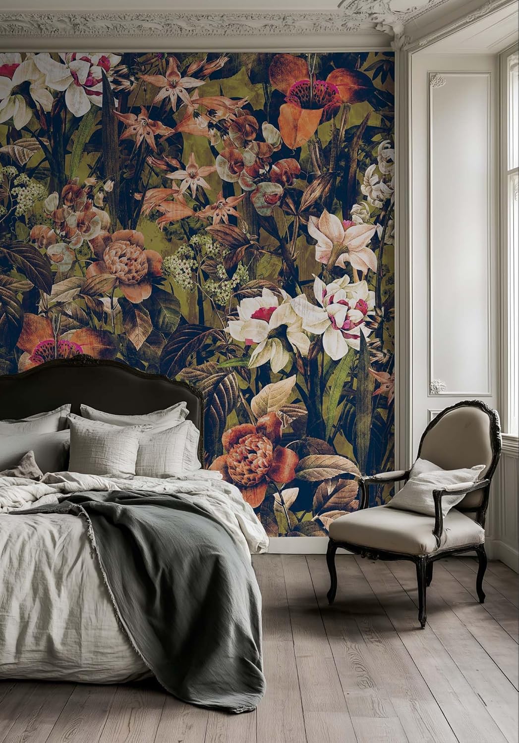 Luxury Floral Tapestry Bed Bac - Home Textiles Luxury Curtains review and price