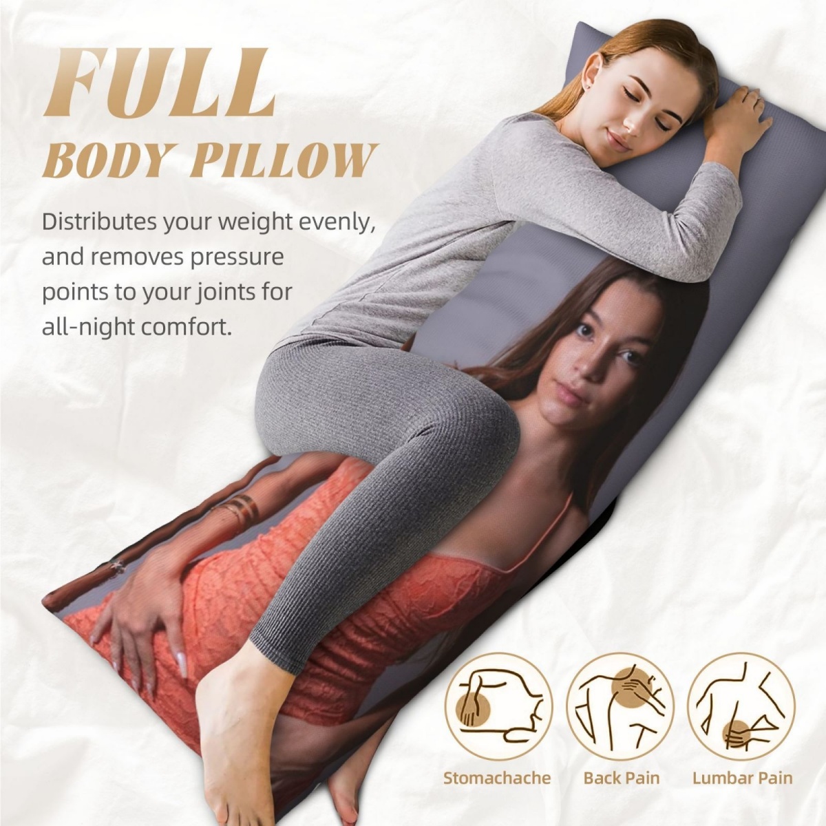 1 Custom Photo Body Pillowcase - Textiles For Home review and price